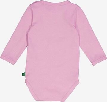 Tutina / body per bambino 'Langarm' di Fred's World by GREEN COTTON in rosa