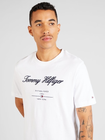TOMMY HILFIGER Koszulka w kolorze biały
