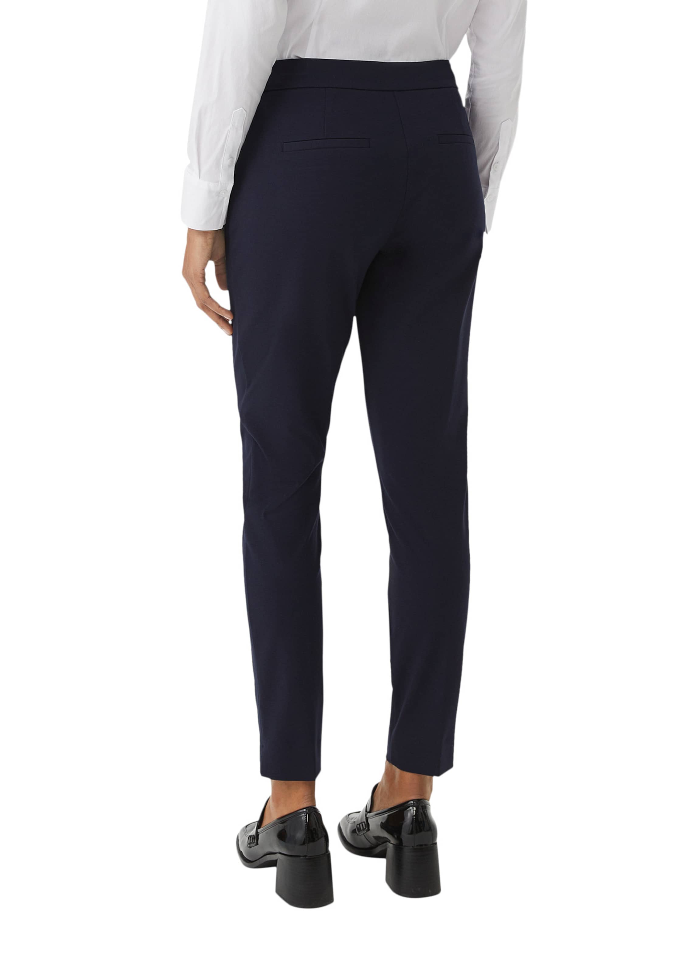 COMMA Slim fit Chino trousers in Blue
