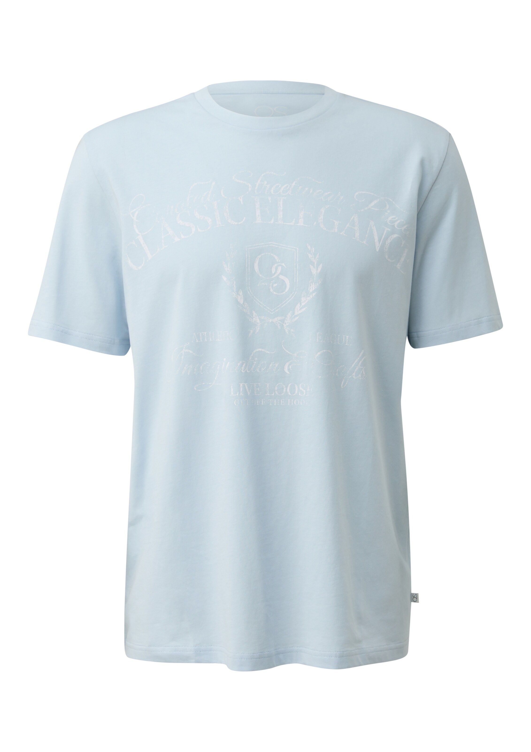 QS Shirt in Blue: front
