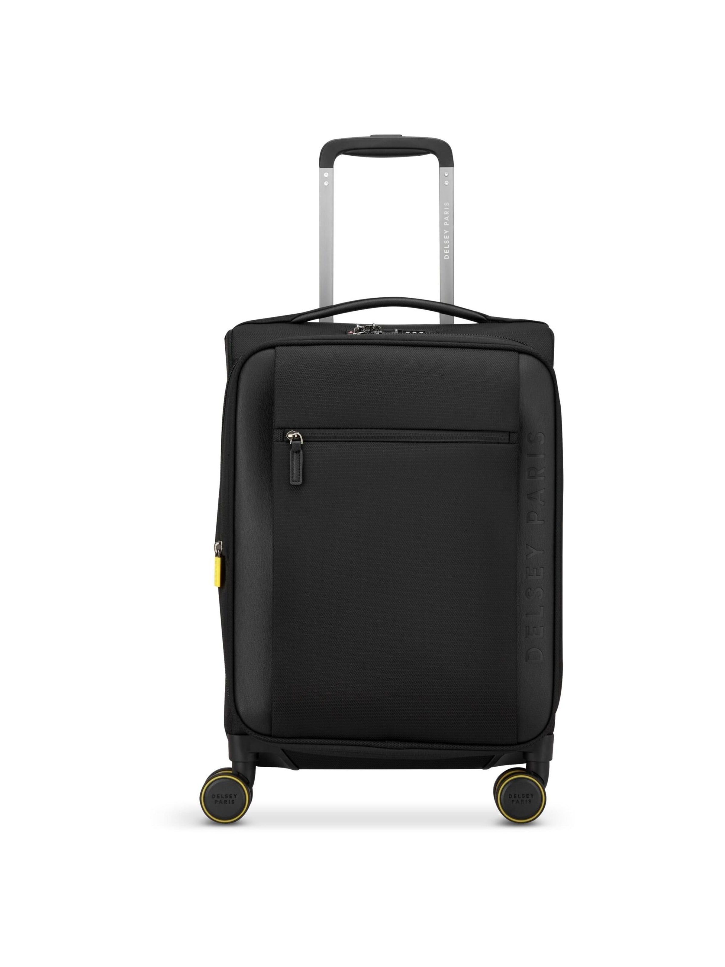 Delsey Paris Trolley 'Montmartre 3' in Black: front