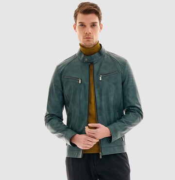 PIERRE CARDIN Between-Season Jacket in Green: front