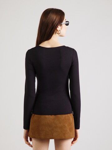 PIECES Shirt in Black