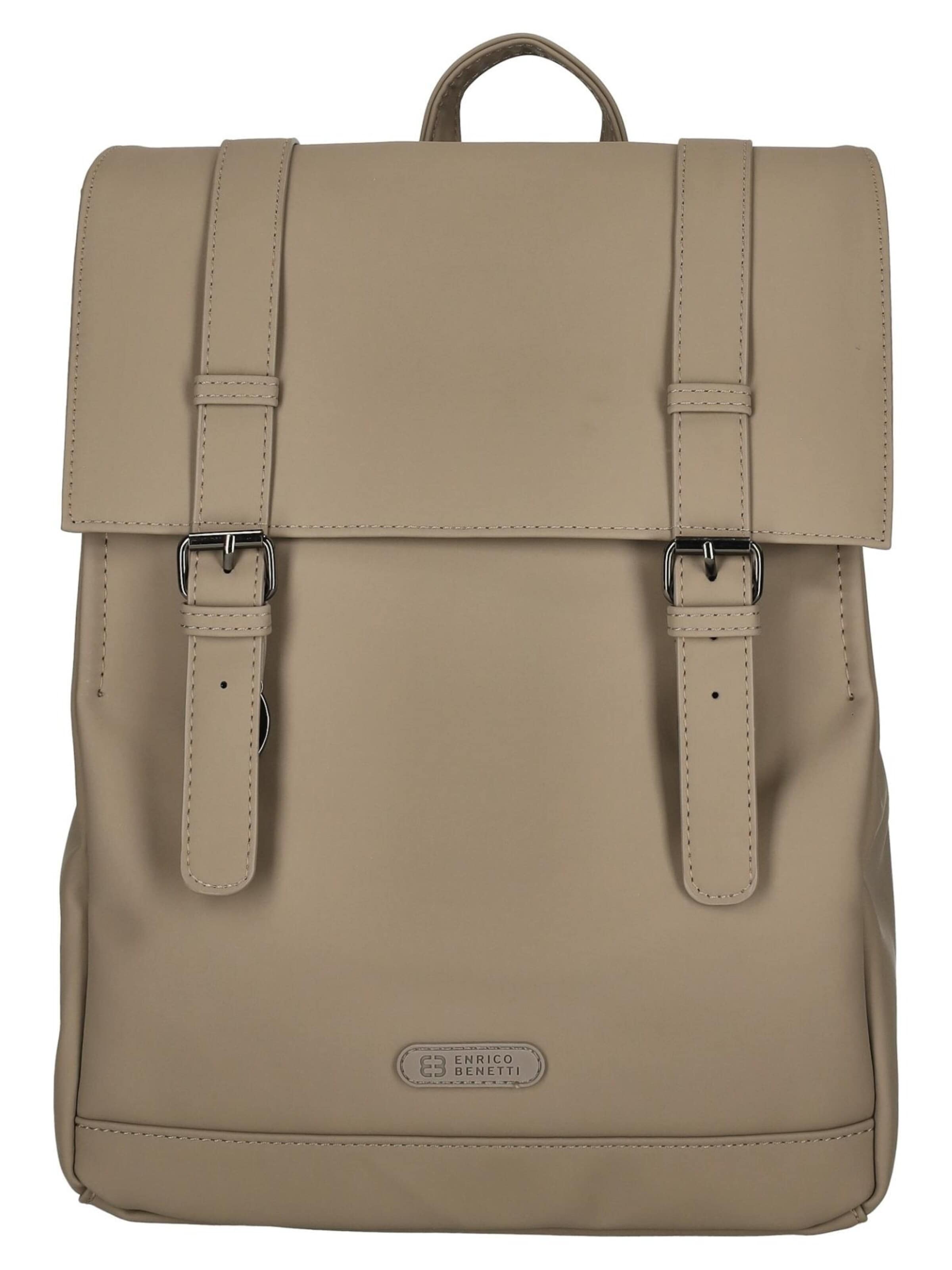 Enrico Benetti Backpack in Brown: front