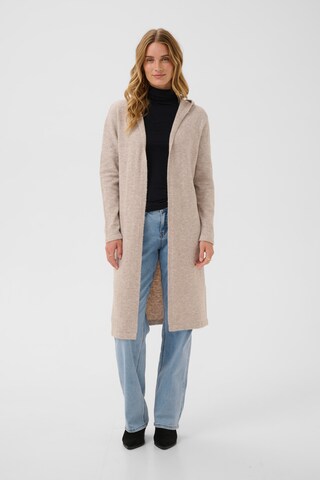 Love Copenhagen Gebreid vest 'Erami ' in Beige: voorkant