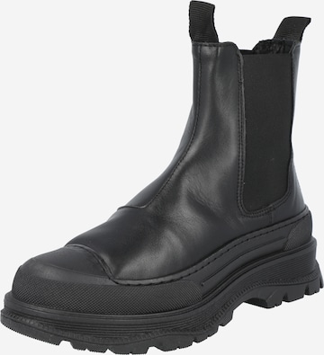 PAVEMENT Chelsea Boots 'Gracey' in Black: front