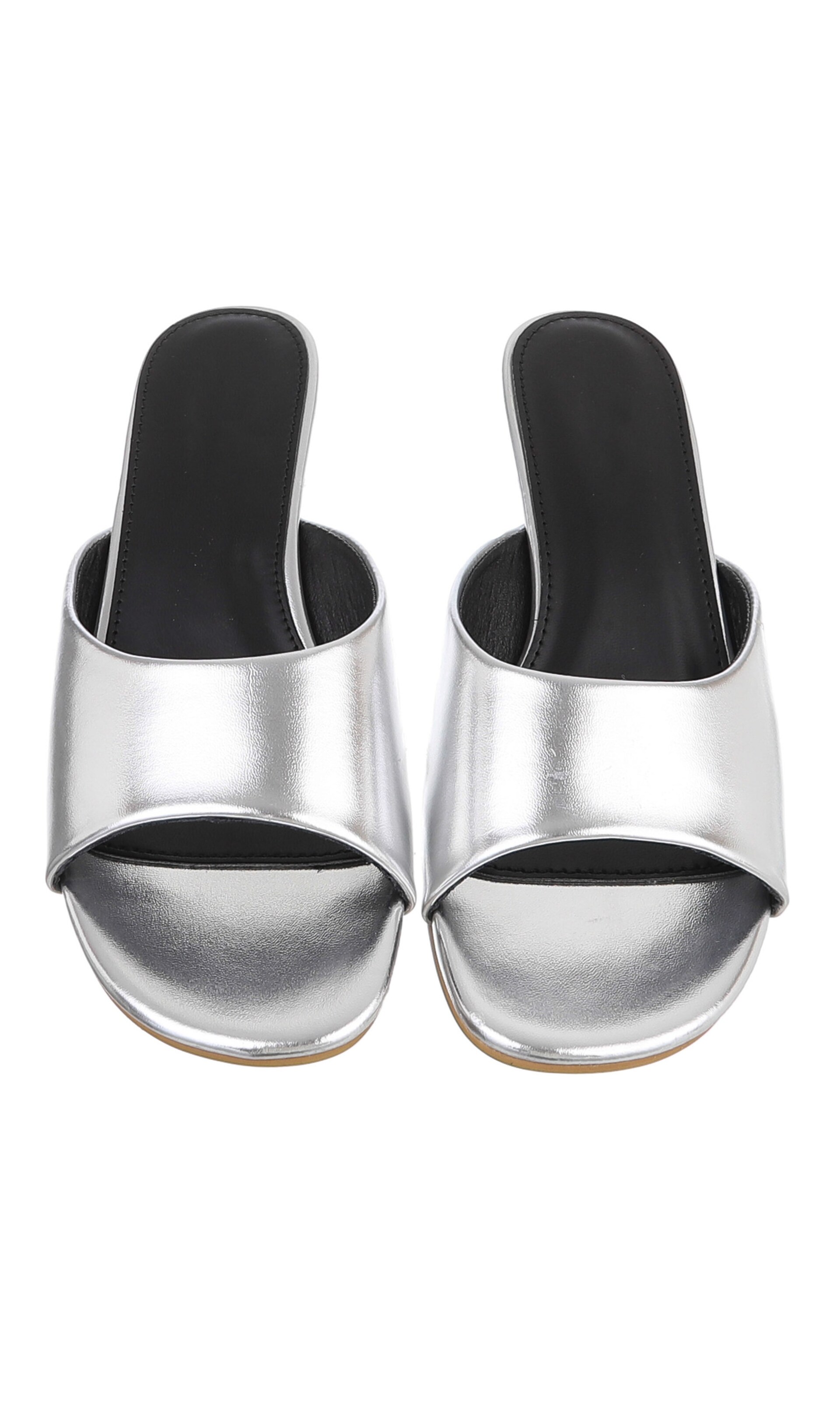 Ital-Design Mules in Silver