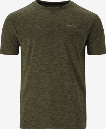 ENDURANCE Performance Shirt 'Peako' in Green: front