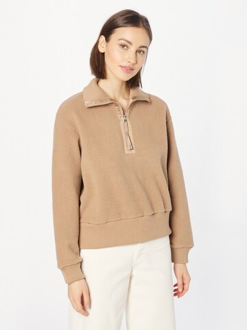 Varley Athletic Sweater 'Roselle' in Brown: front