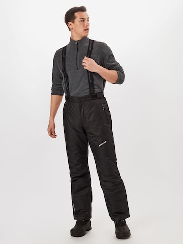 Whistler Regular Workout Pants 'Fairfax' in Black: front