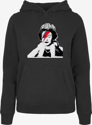 Merchcode Sweatshirt 'Lizzie Stardust' in Black: front