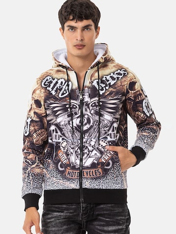 Veste de survêtement CIPO & BAXX en noir