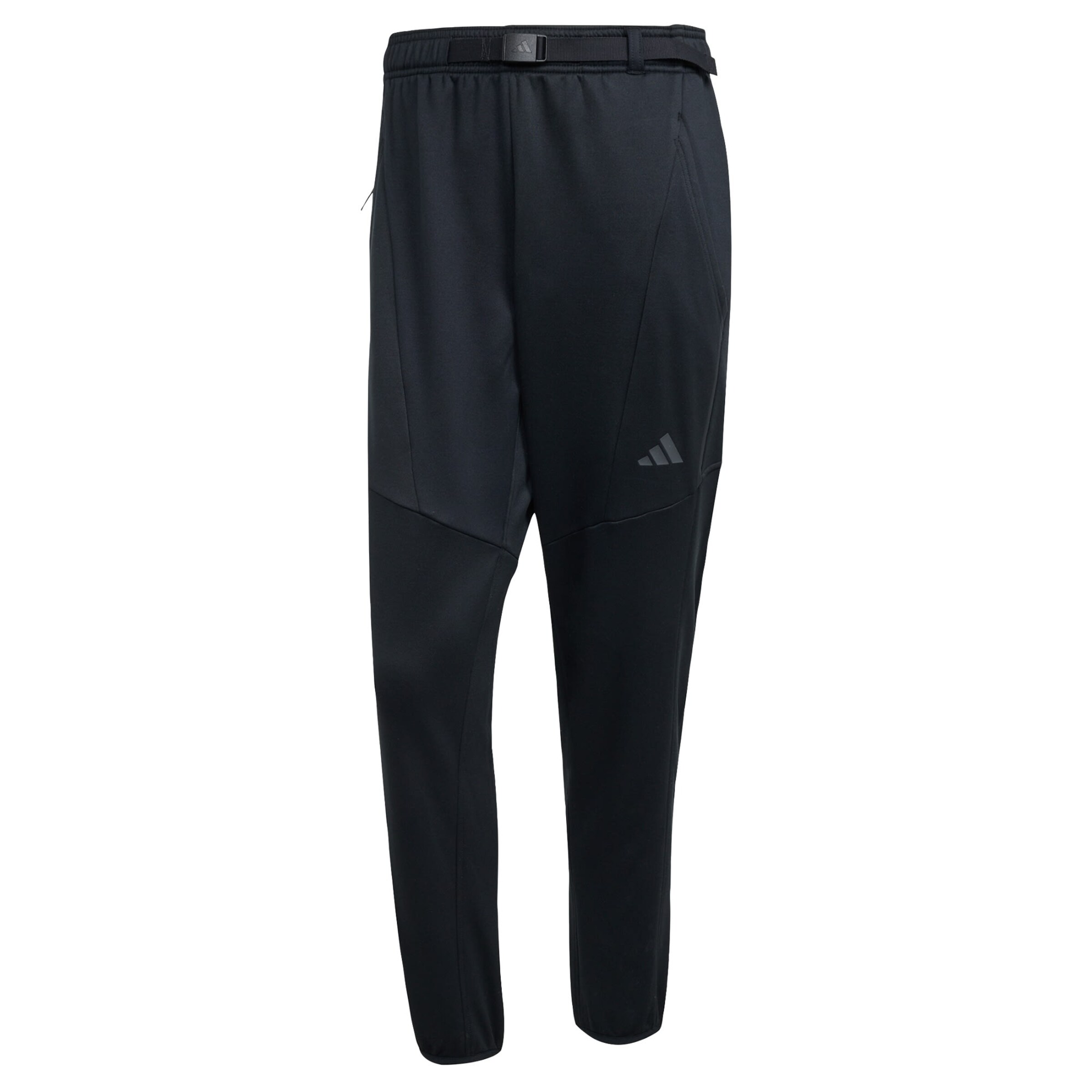 ADIDAS PERFORMANCE - Tapered Pantalón deportivo 'D4T' en negro: frente