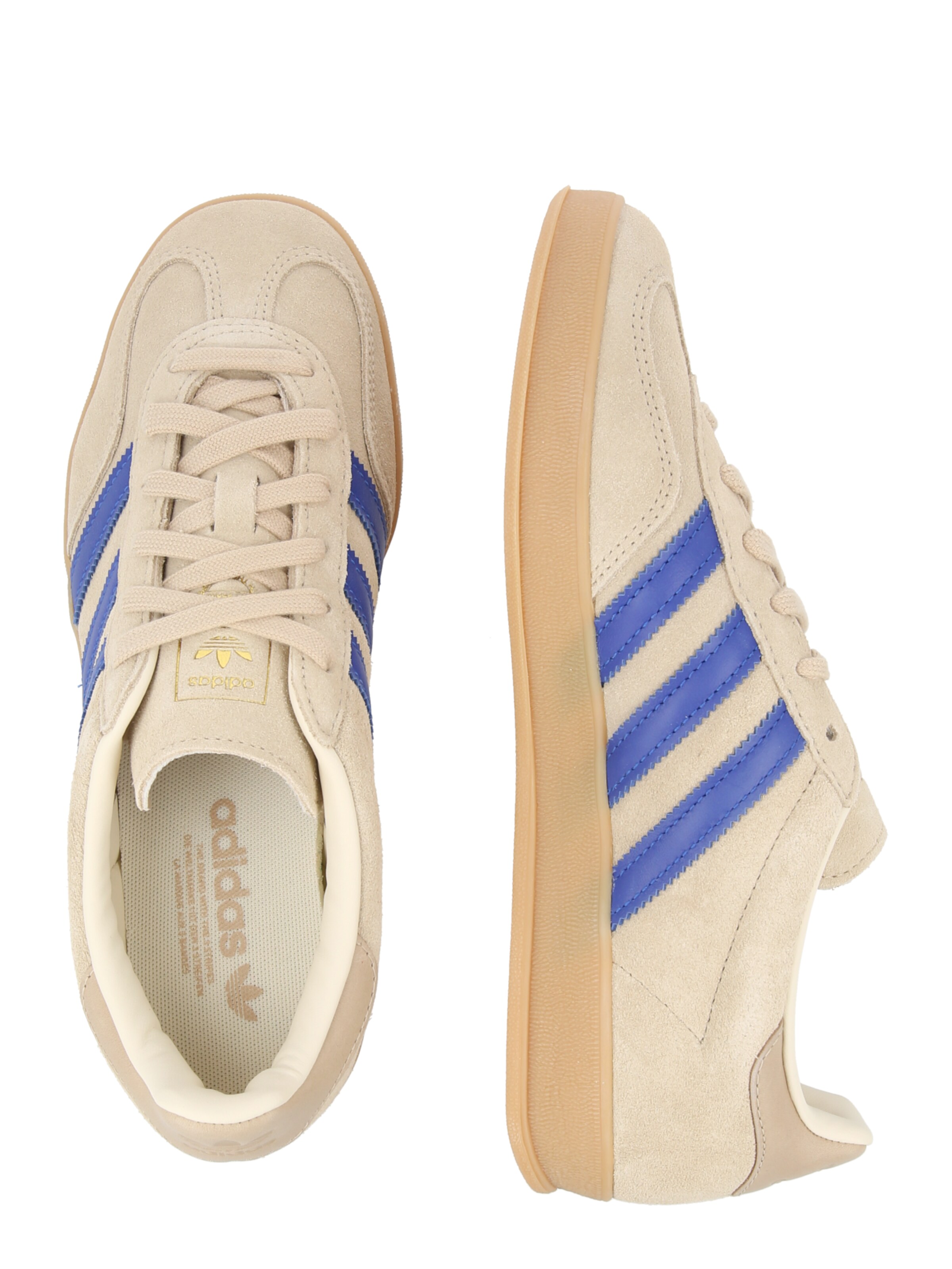 Baskets basses 'GAZELLE' ADIDAS ORIGINALS en beige