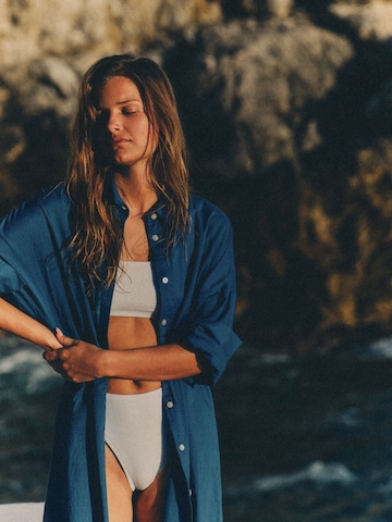 The Set Shirt dress in Blue