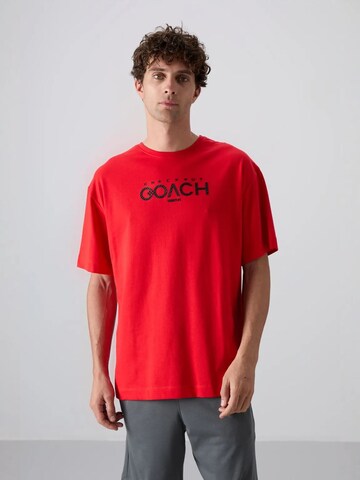 Tommy Life Shirt in Red: front