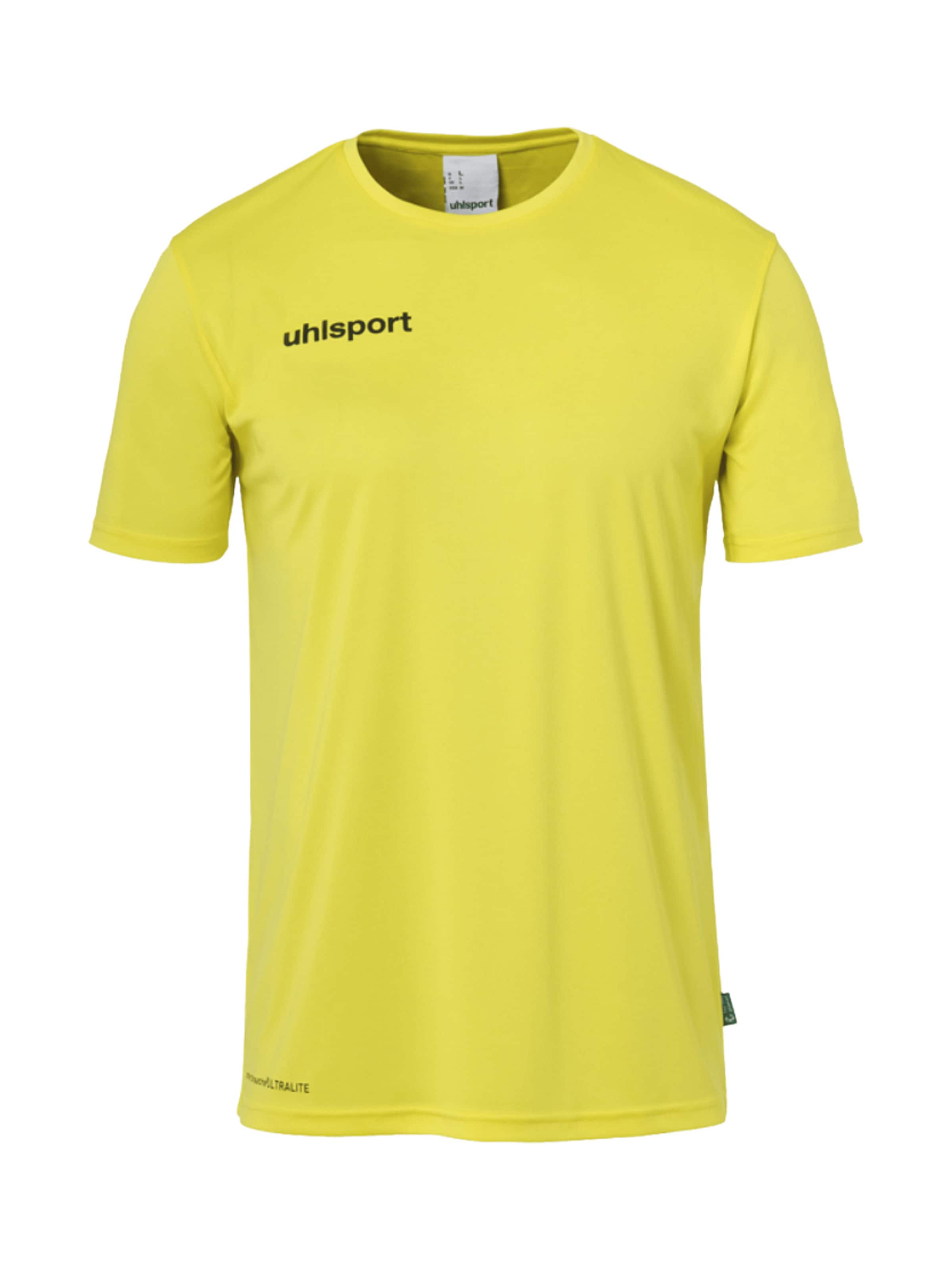 UHLSPORT Performance Shirt 'Essential' in Yellow: front