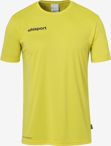 UHLSPORT Funktionsshirt 'Essential' in Gelb: Vorderseite