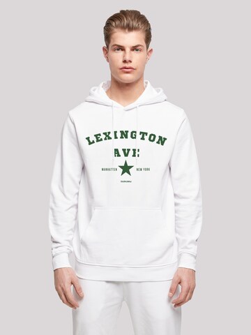 F4NT4STIC Sweatshirt 'Lexington Ave' in Wit: voorkant