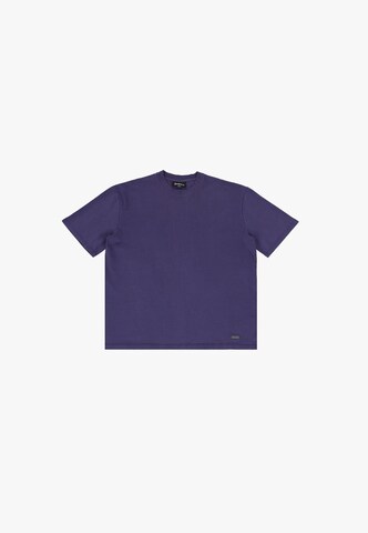 Dropsize T-Shirt in Blau: Vorderseite