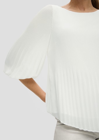 s.Oliver BLACK LABEL Bluse in Weiß
