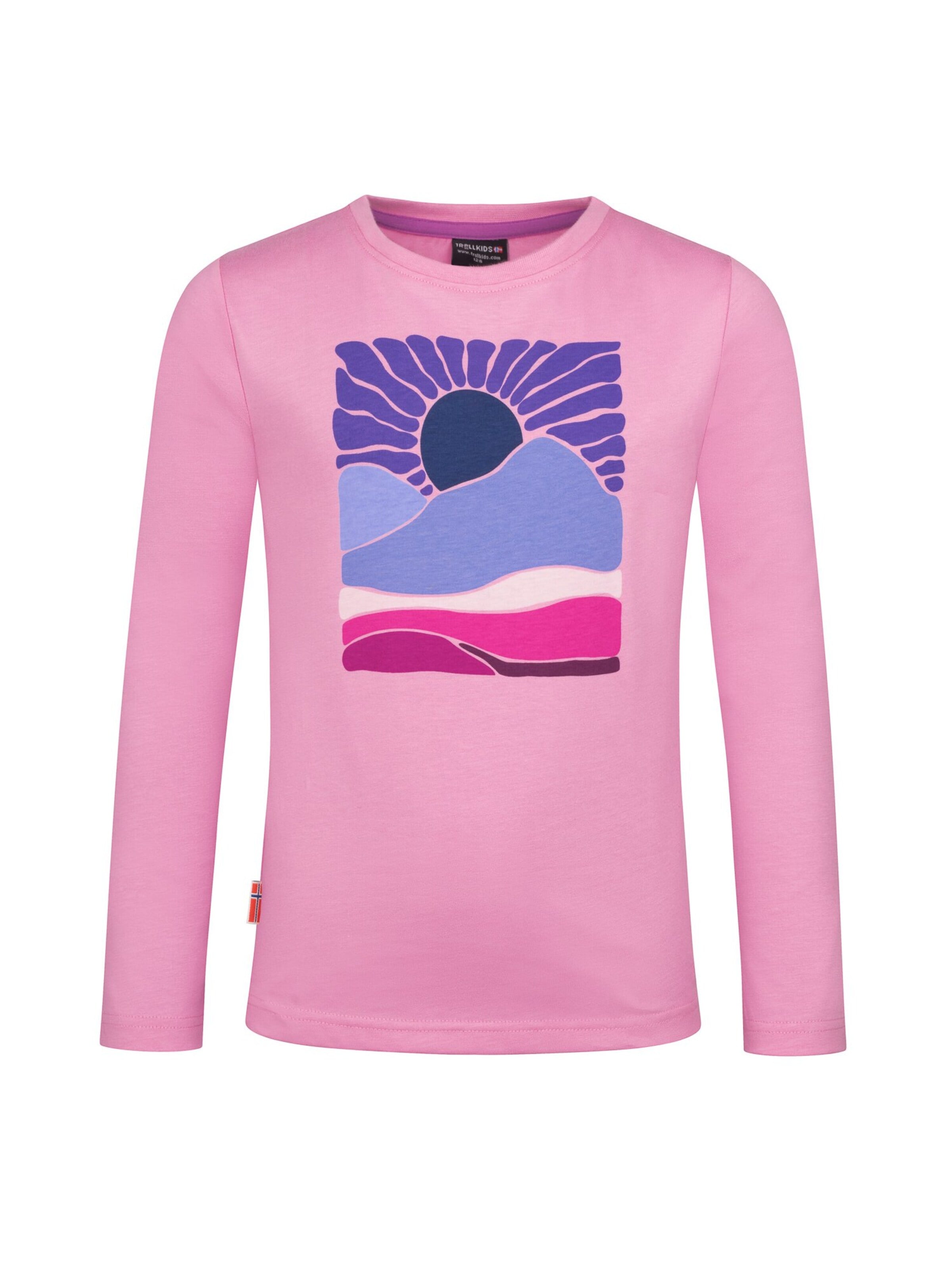 TROLLKIDS Performance Shirt in Pink: front