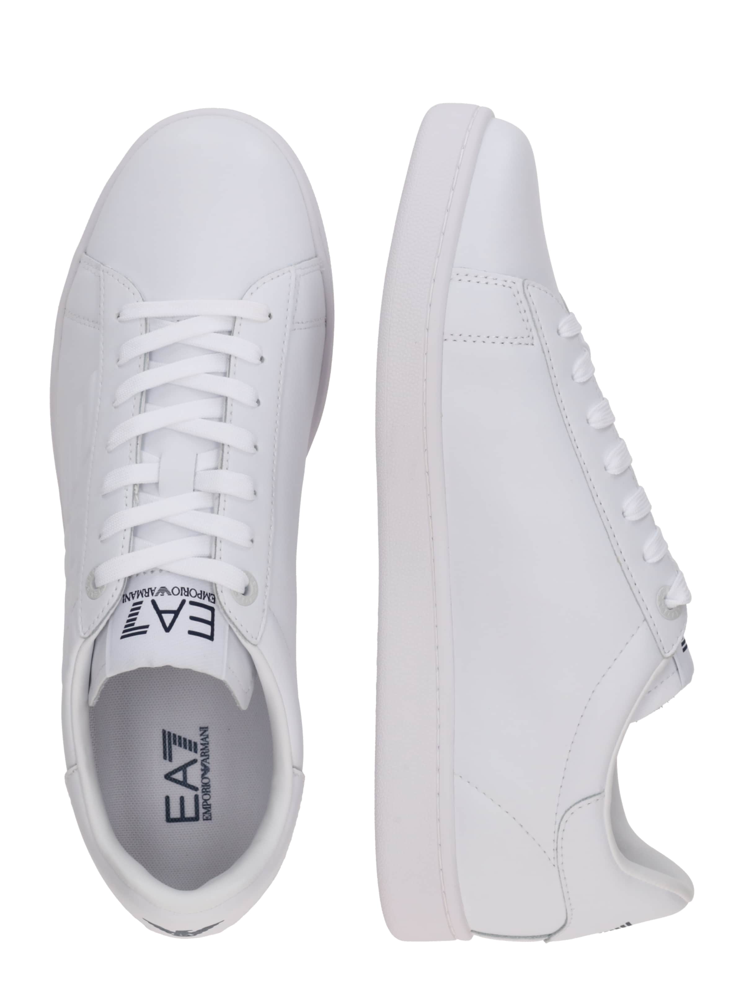 EA7 Emporio Armani Низкие кроссовки 'CLASSIC' в Белый