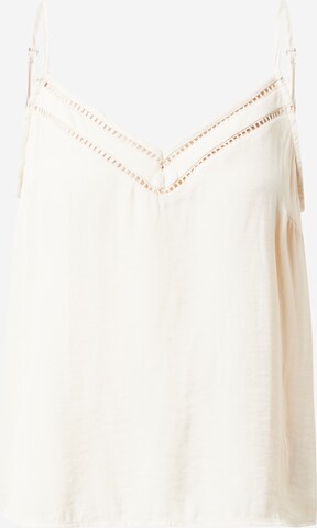 ABOUT YOU Top in Beige: front