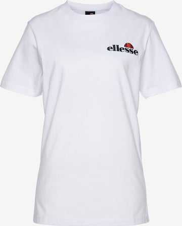 ELLESSE Shirt in Wit: voorkant