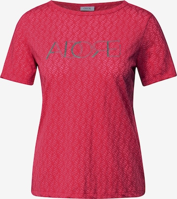 CECIL Shirt 'Adore' in Red: front