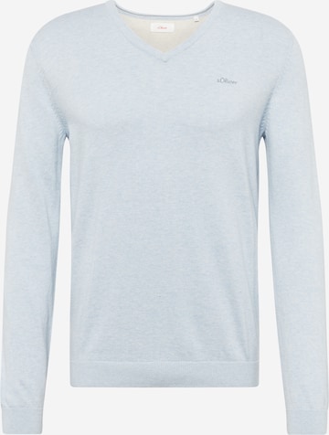 s.Oliver Sweater in Blue: front