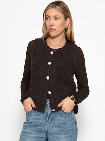 SASSYCLASSY Weste‌ in Braun