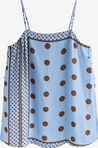 Next Top in Blauw: voorkant