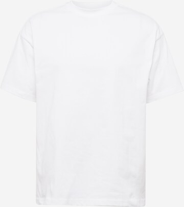 T-Shirt WEEKDAY en blanc : devant