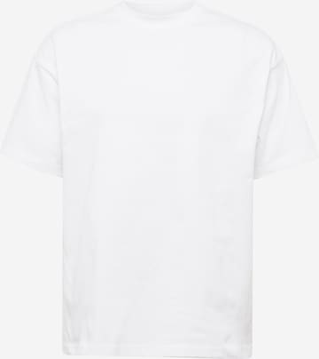 T-Shirt WEEKDAY en blanc : devant