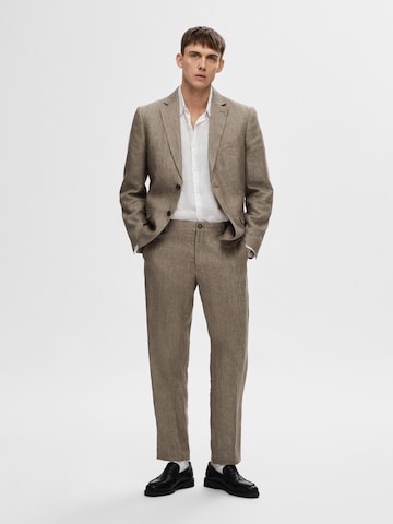 Regular fit Giacca da completo di SELECTED HOMME in marrone