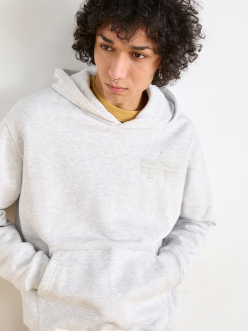 ALPHA INDUSTRIES Суичър 'Coach' в сиво