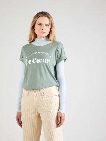 Eight2Nine T-Shirt in Grün: Vorderseite