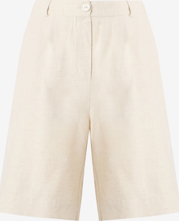 VILA Regular Broek in Bruin: voorkant
