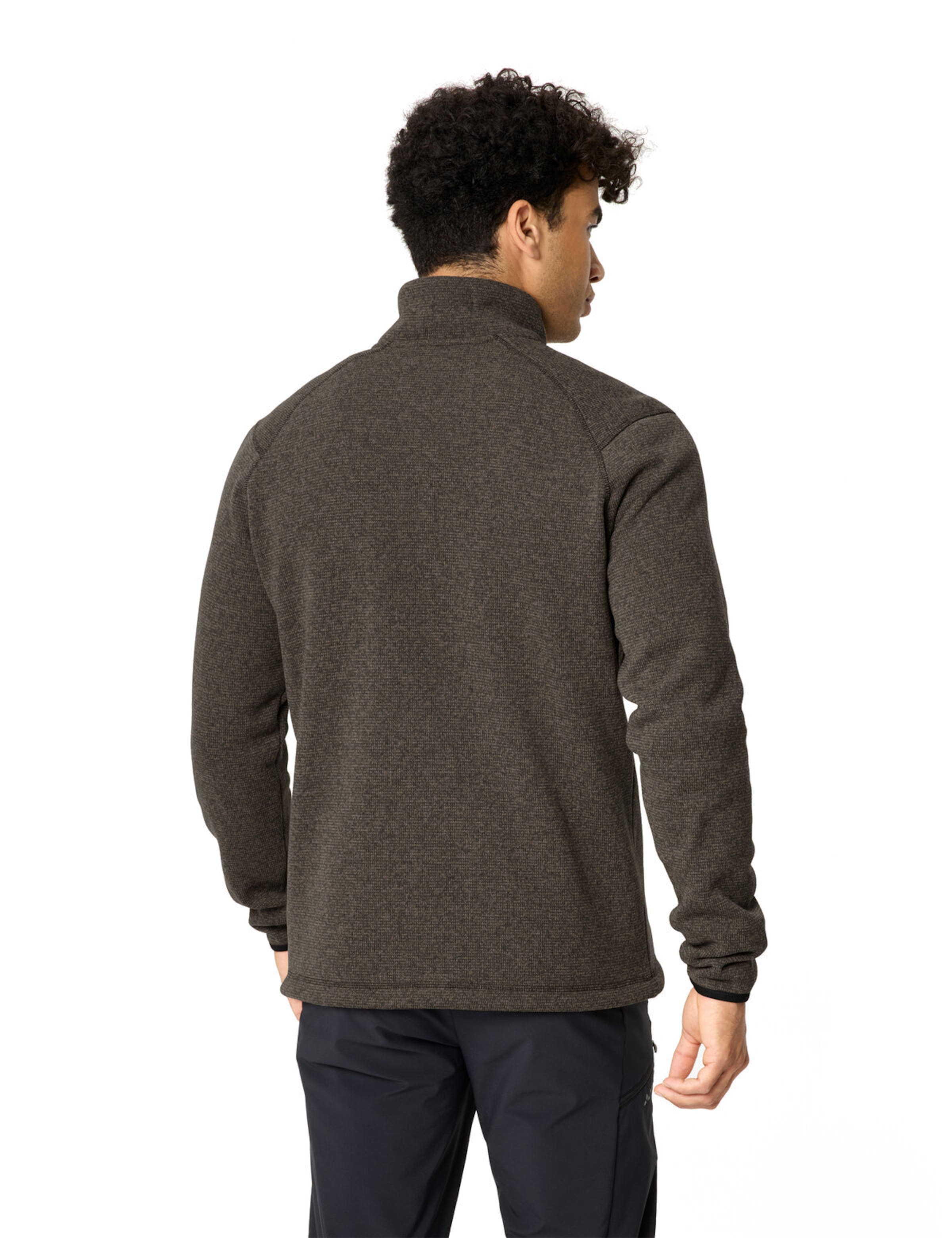 VAUDE Gebreid sportvest 'Rienza III' in Bruin