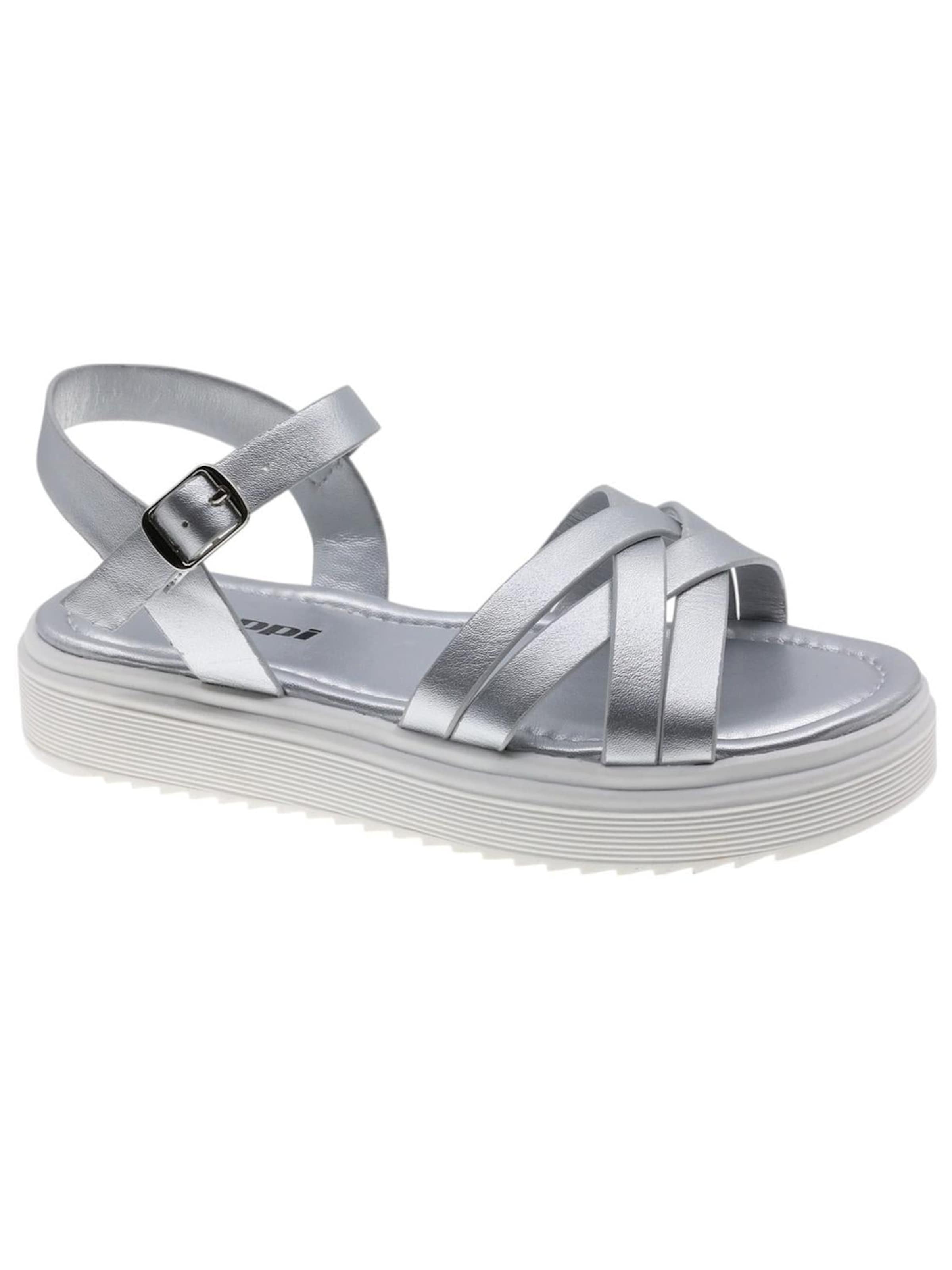 Sandalo di Beppi in argento: frontale