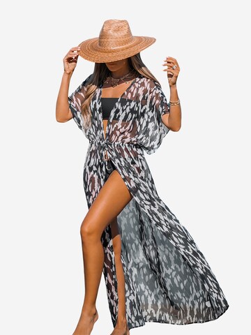 Cupshe Beach Dress in Black