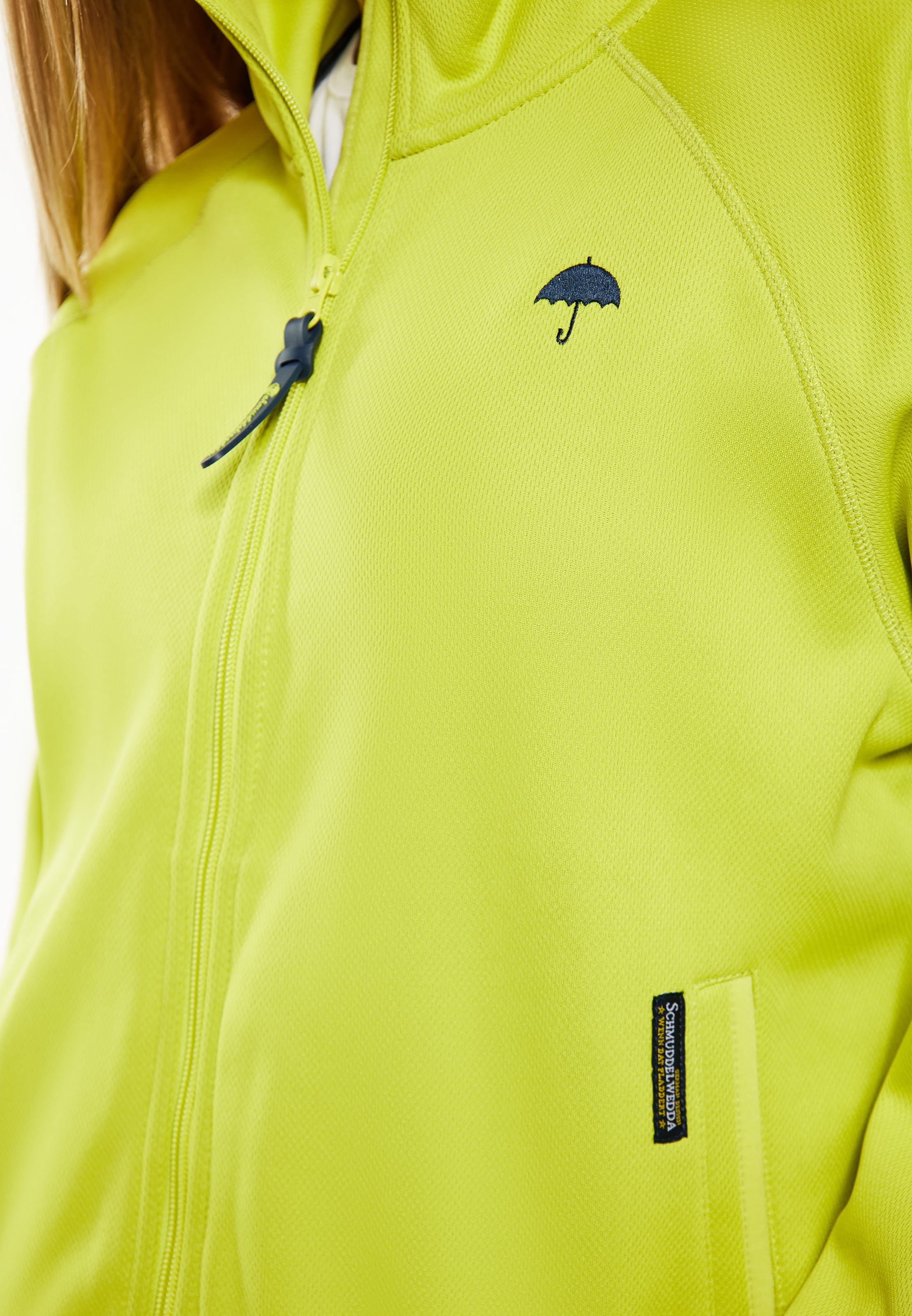 Veste fonctionnelle Schmuddelwedda en jaune