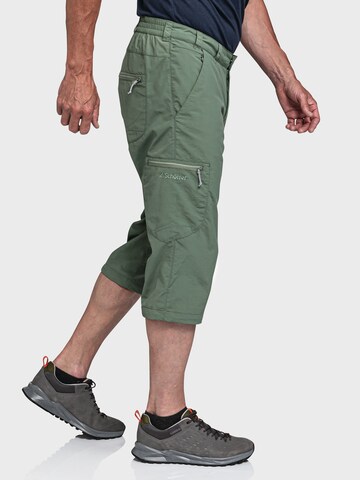 Regular Pantalon outdoor 'Springdale1 ' Schöffel en vert