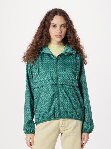 Blutsgeschwister Performance Jacket in Green: front