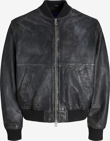 juoda JACK & JONES Demisezoninė striukė: priekis