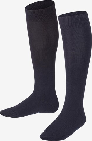 FALKE Socken 'Family' in Blau: Vorderseite