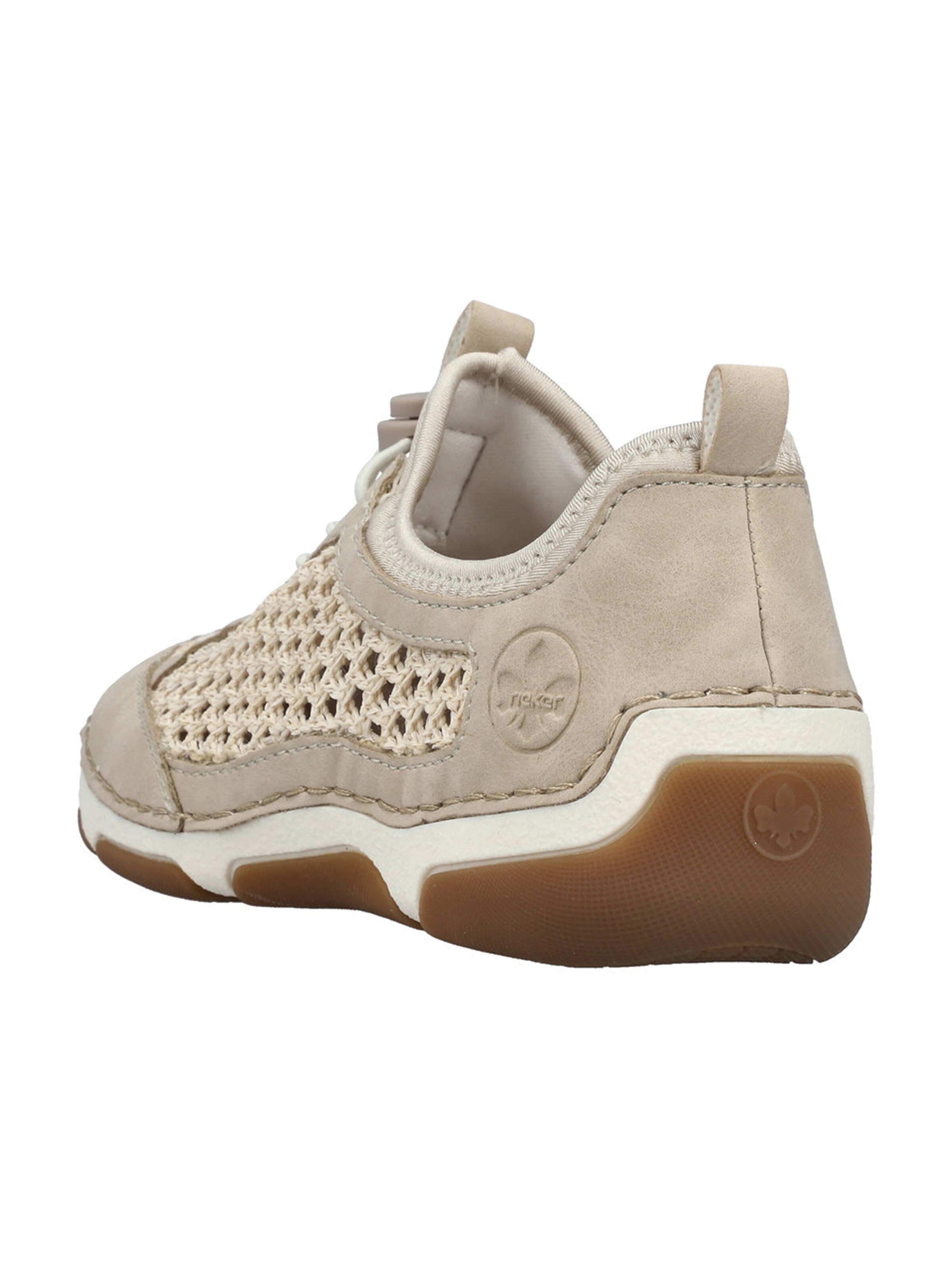 Scarpa stringata sportiva di Rieker in beige