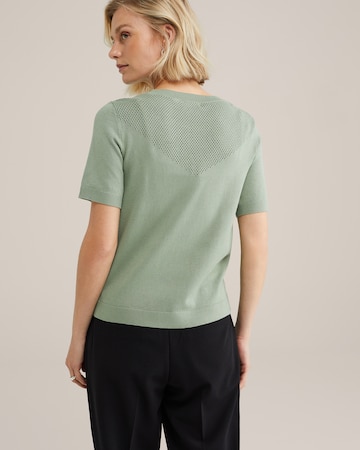 WE Fashion Свитер в Зеленый