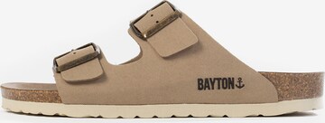 Bayton Pantolette 'Atlas' in Beige: predná strana